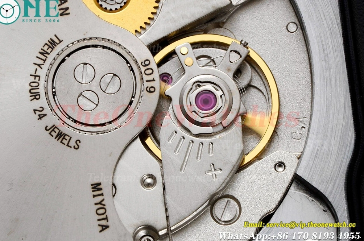 Santos BVF PVD Black Mens 9019 De Cartier XL LE 0418